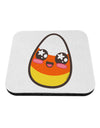 Cute Boy Child Candy Corn Family Halloween Coaster-Coasters-TooLoud-White-Davson Sales