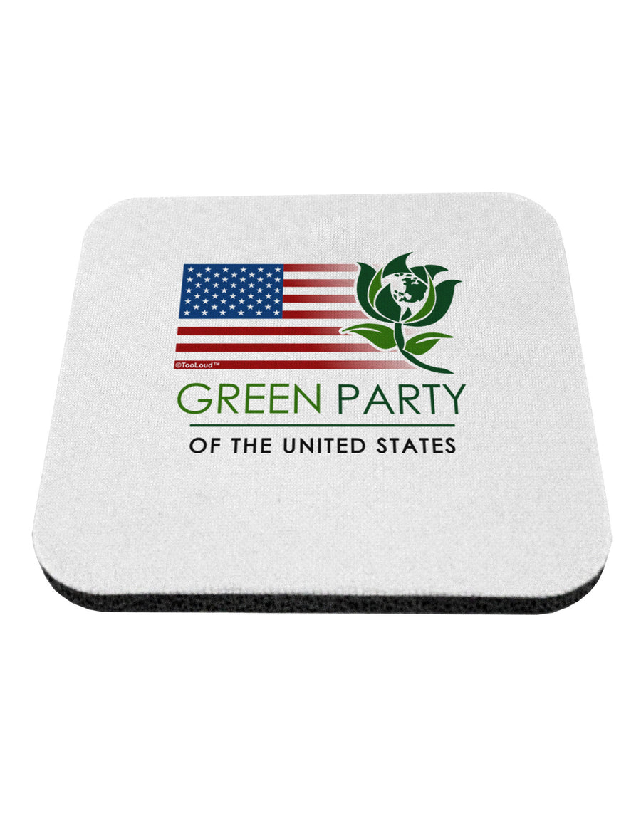 Green Party US Flag Coaster-Coasters-TooLoud-1-Davson Sales