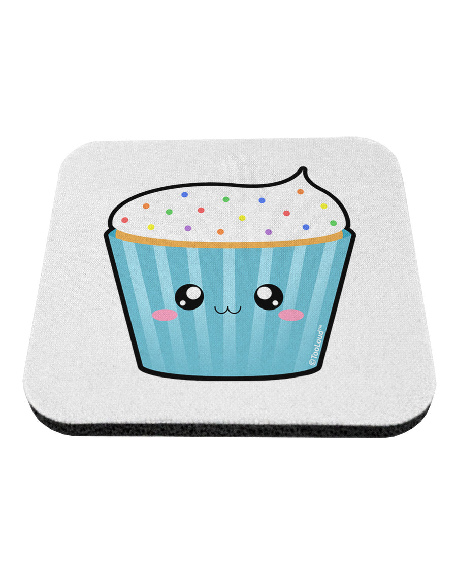 Cute Cupcake with Sprinkles Coaster by TooLoud-Coasters-TooLoud-White-Davson Sales