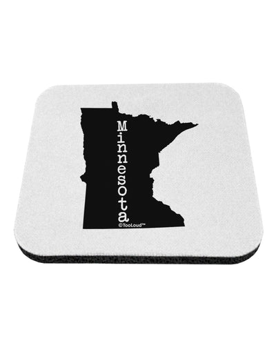 Minnesota - United States Shape Coaster-Coasters-TooLoud-White-Davson Sales