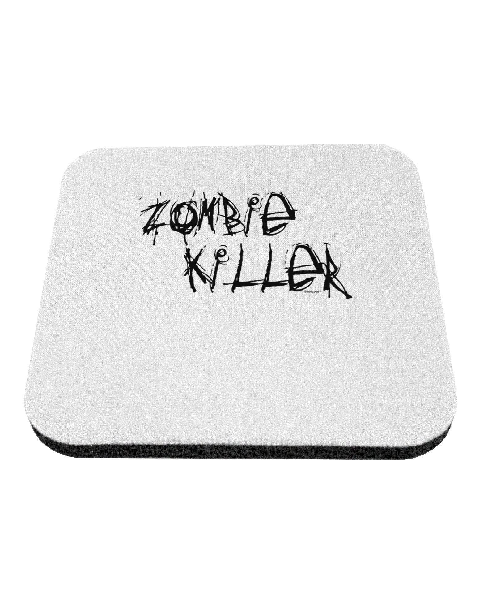 Zombie Killer - Apocalypse - Halloween Coaster-Coasters-TooLoud-White-Davson Sales