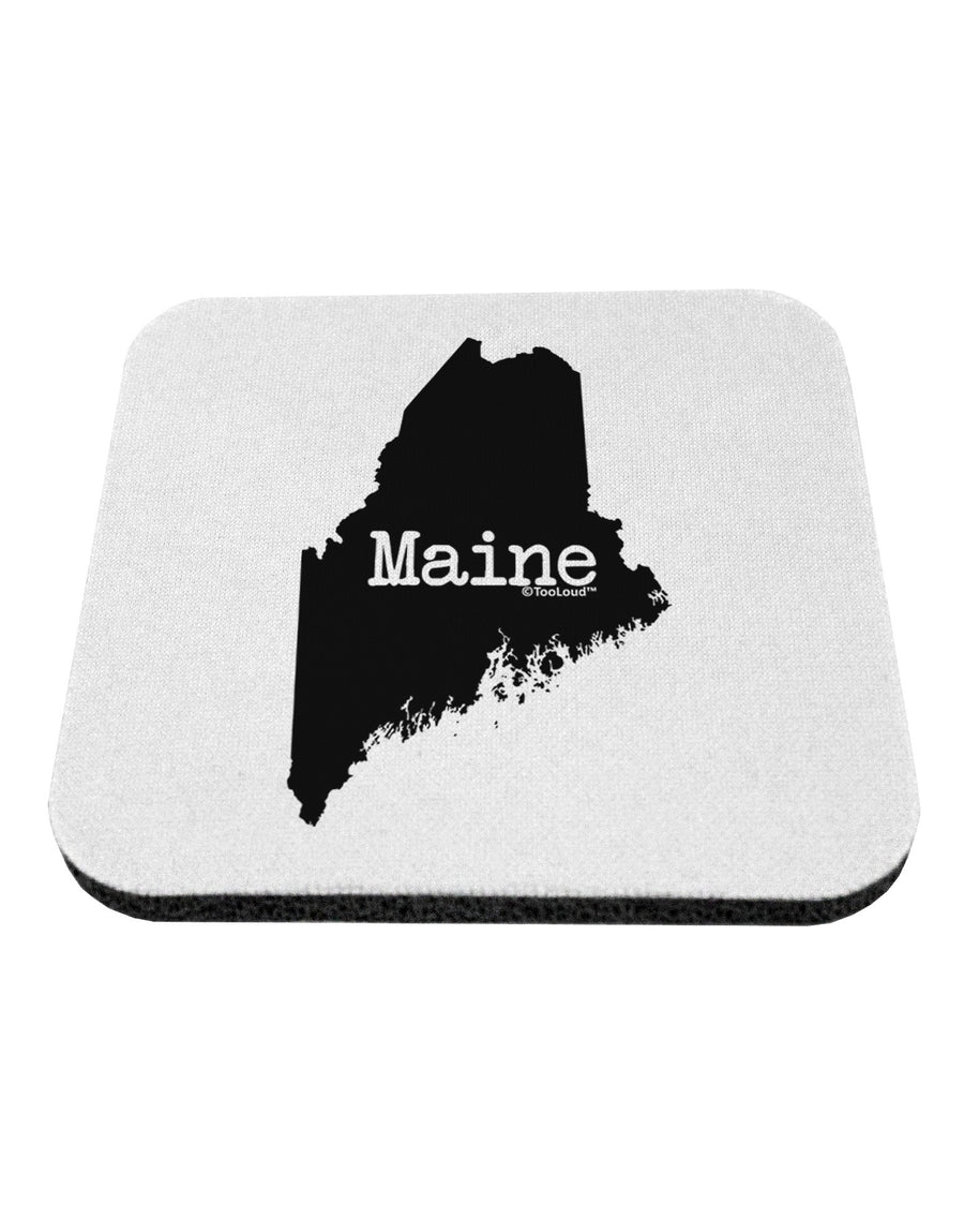 Maine - United States Shape Coaster-Coasters-TooLoud-White-Davson Sales