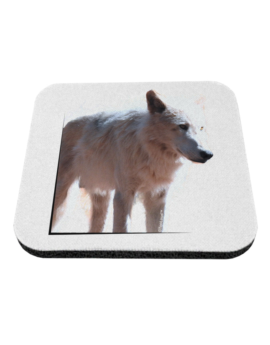 Magnificent Full White Wolf Coaster-Coasters-TooLoud-1-Davson Sales