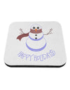 Snowman - Happy Holidays Coaster-Coasters-TooLoud-White-Davson Sales