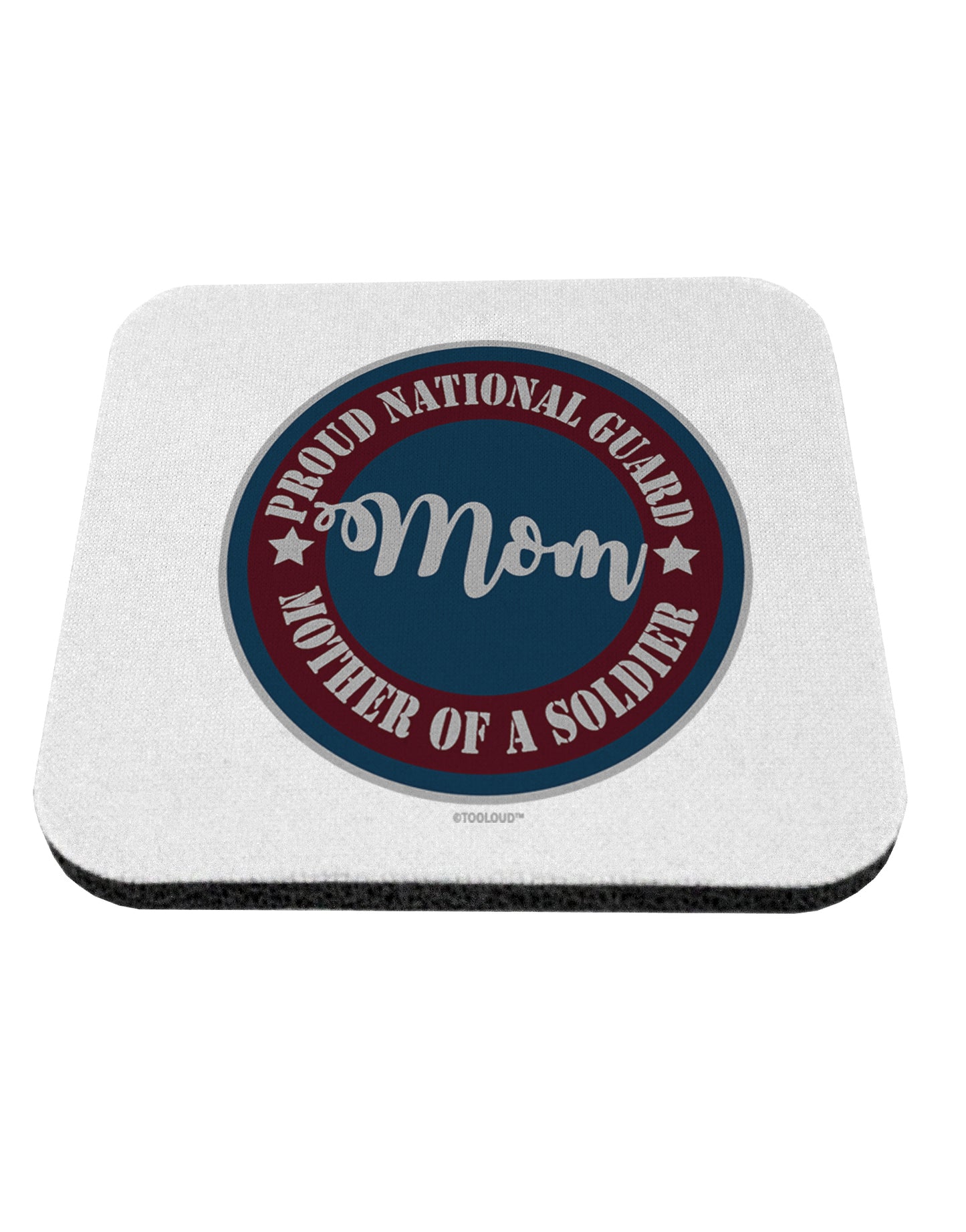 TooLoud Proud National Guard Mom Coaster-Coasters-TooLoud-1 Piece-Davson Sales