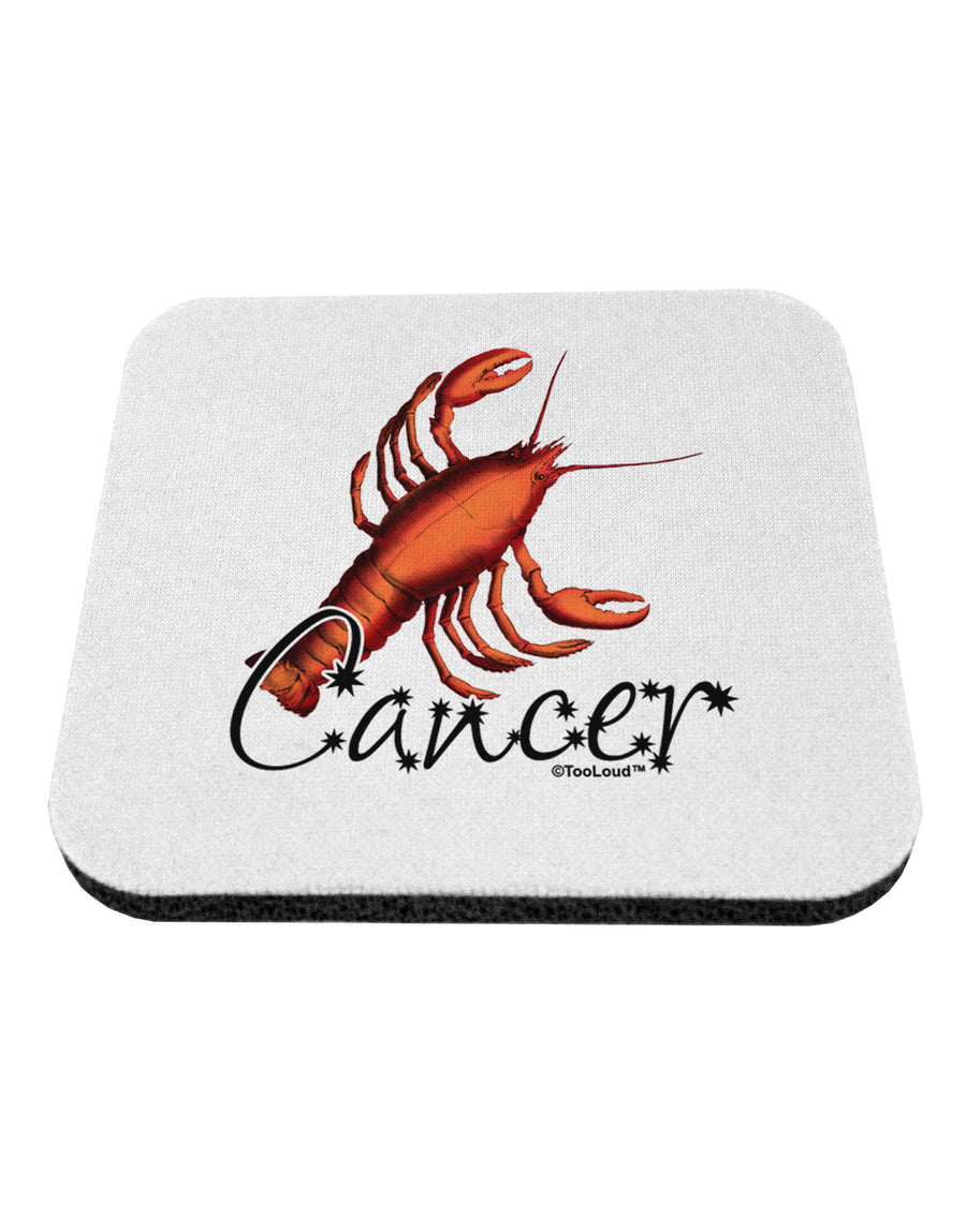 Cancer Color Illustration Coaster-Coasters-TooLoud-White-Davson Sales