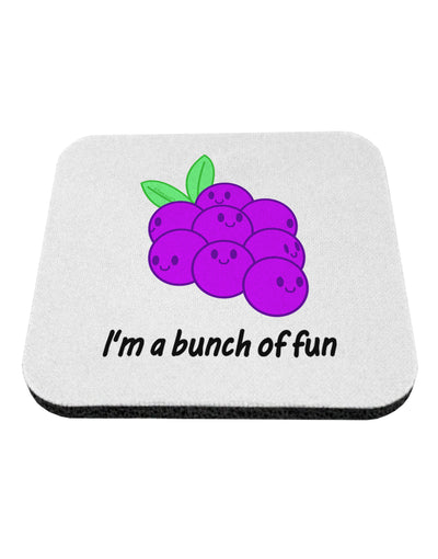 Grapes - I'm a Bunch of Fun Coaster-Coasters-TooLoud-White-Davson Sales