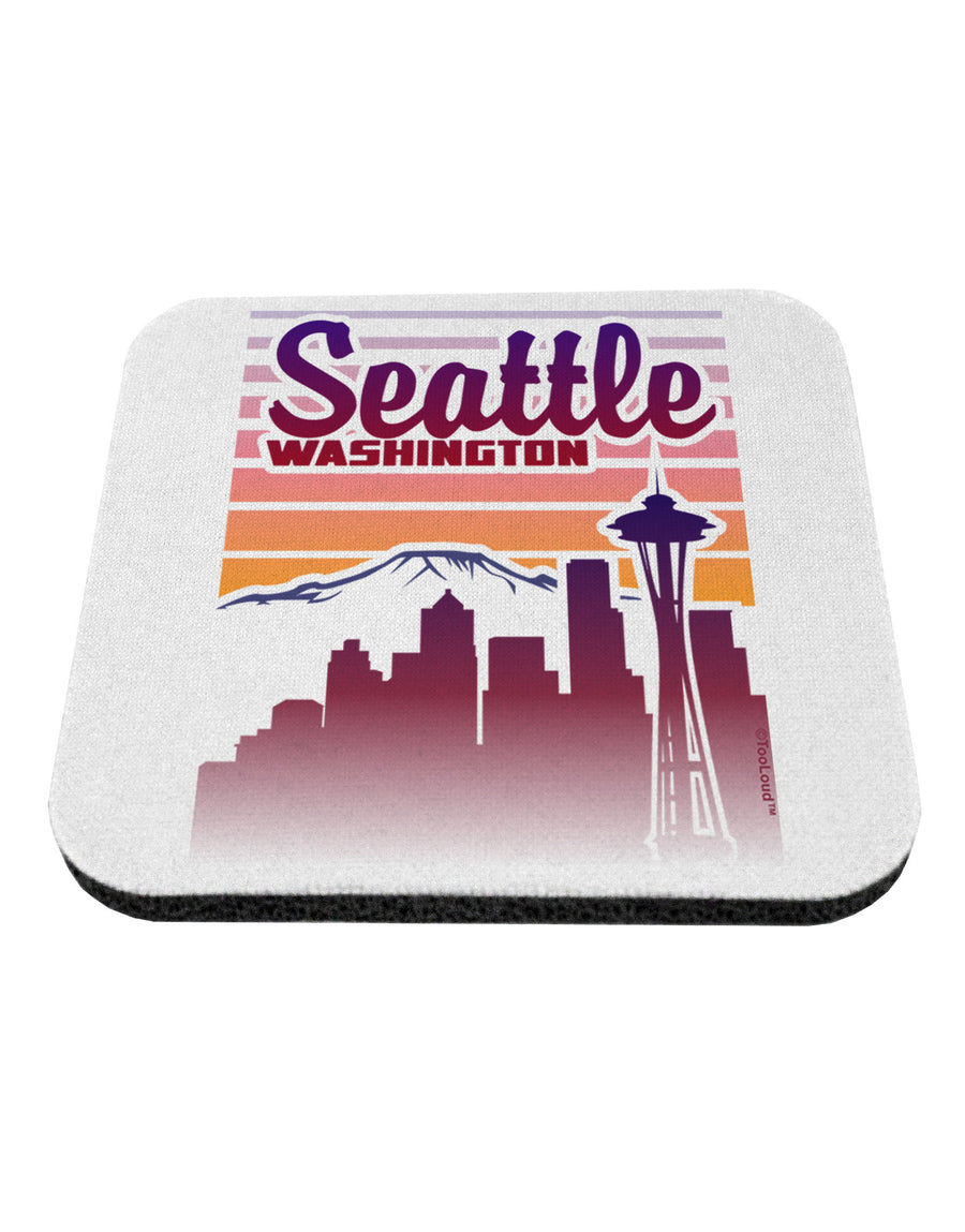 Seattle Washington Sunset Coaster-Coasters-TooLoud-1-Davson Sales