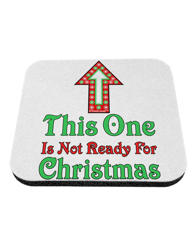 This Guy Is Not Ready For Christmas Coaster-Coasters-TooLoud-White-Davson Sales