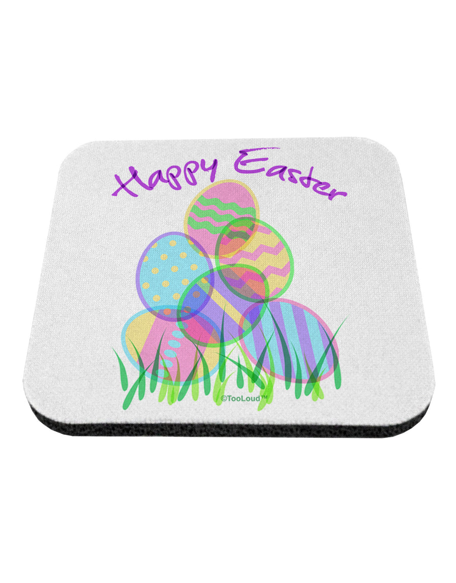 Happy Easter Gel Look Print Coaster-Coasters-TooLoud-1-Davson Sales