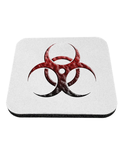 Biohazard Symbol Molecules - Apocalypse Coaster-Coasters-TooLoud-White-Davson Sales