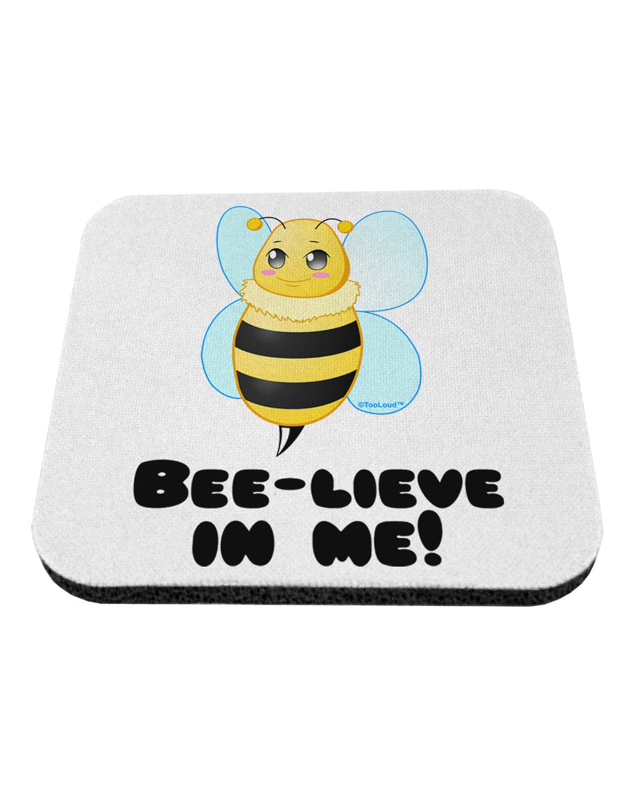 Bee-lieve In Me Coaster-Coasters-TooLoud-White-Davson Sales