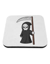 Cute Grim Reaper - Halloween Coaster-Coasters-TooLoud-White-Davson Sales