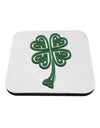 3D Style Celtic Knot 4 Leaf Clover Coaster-Coasters-TooLoud-White-Davson Sales