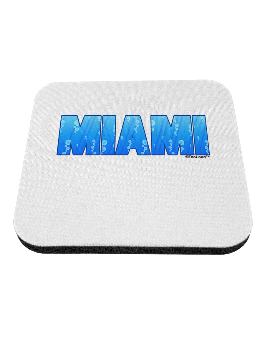 Miami Ocean Bubbles Coaster by TooLoud-Coasters-TooLoud-White-Davson Sales