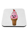 Cute Ice Cream Cone Coaster-Coasters-TooLoud-1-Davson Sales