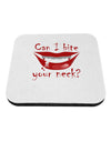 Bite your neck Coaster-Coasters-TooLoud-White-Davson Sales