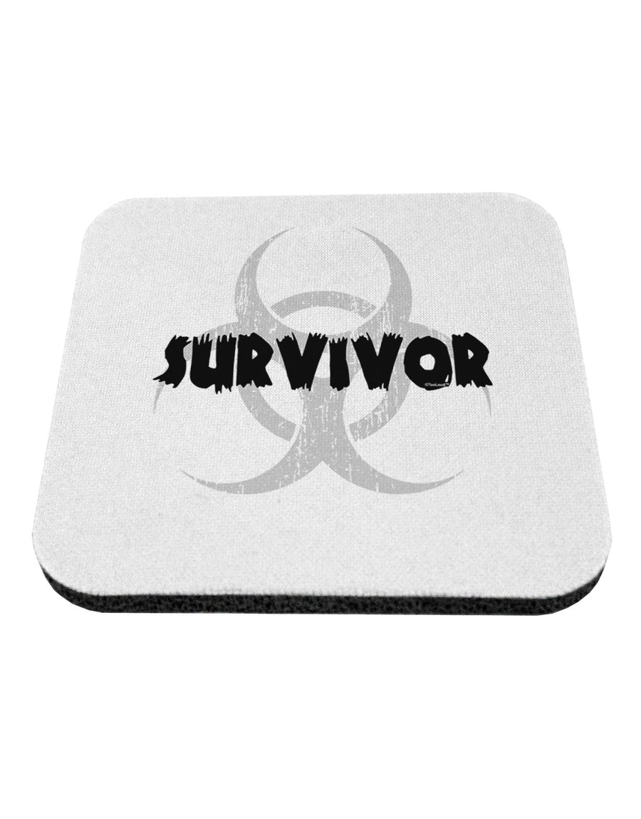 Biohazard Survivor - Zombie Apocalypse Coaster-Coasters-TooLoud-White-Davson Sales
