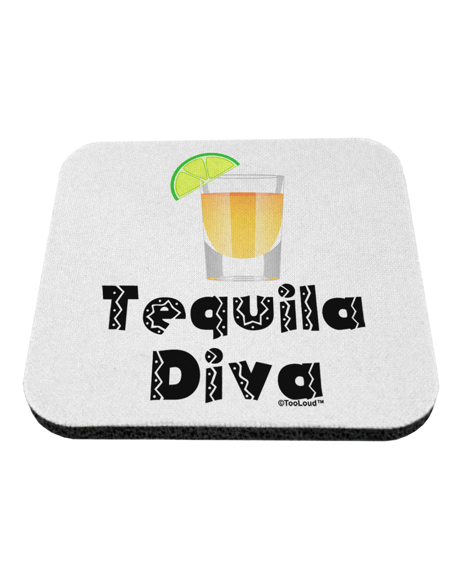 Tequila Diva - Cinco de Mayo Design Coaster by TooLoud-Coasters-TooLoud-White-Davson Sales