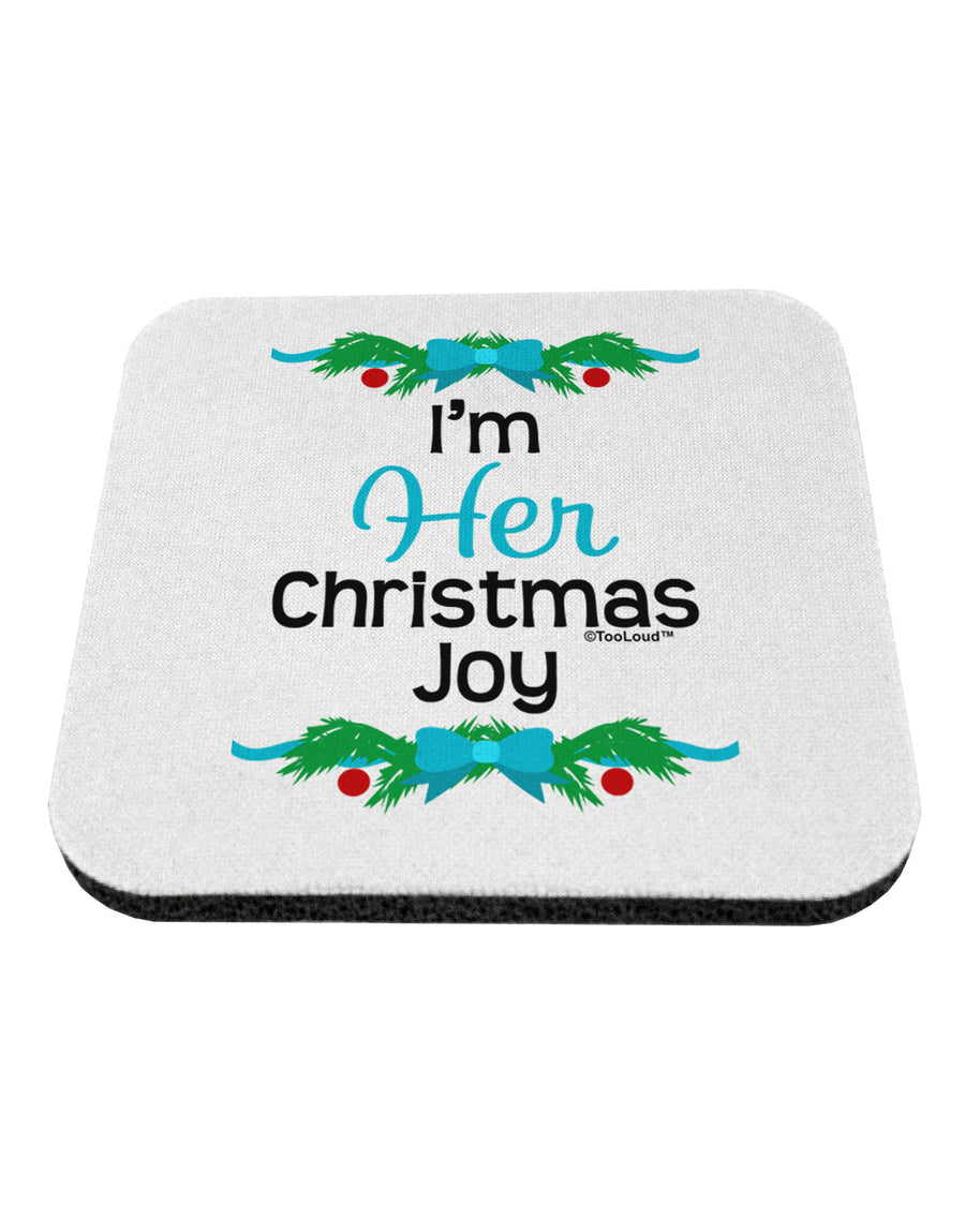 Her Christmas Joy Matching His & Hers Coaster-Coasters-TooLoud-1-Davson Sales