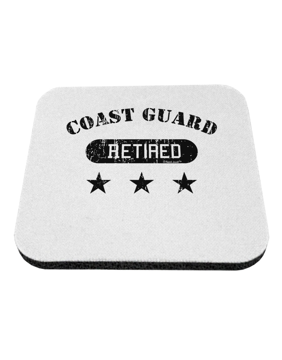 Retired Coast Guard Coaster by TooLoud-Coasters-TooLoud-1-Davson Sales