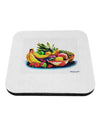 TooLoud Watercolor Fruit Bowl 3 Coaster-Coasters-TooLoud-White-Davson Sales