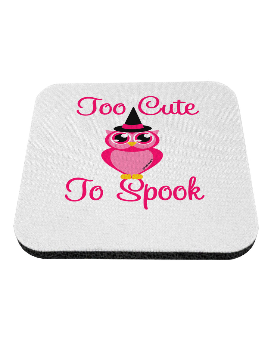 Owl Too Cute Pink Coaster-Coasters-TooLoud-White-Davson Sales