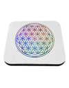 Flower of Life Circle Coaster-Coasters-TooLoud-1-Davson Sales