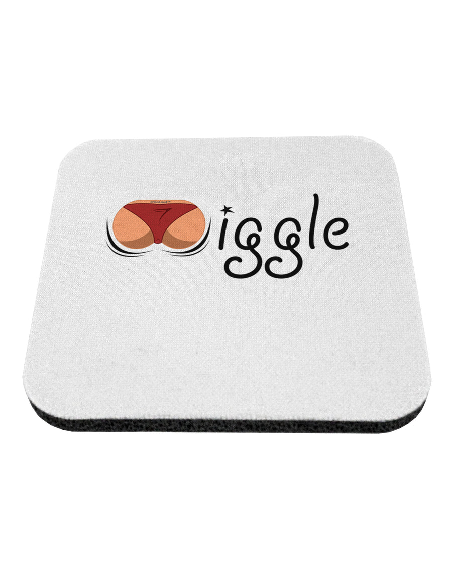 Wiggle - Twerk Medium Coaster-Coasters-TooLoud-White-Davson Sales