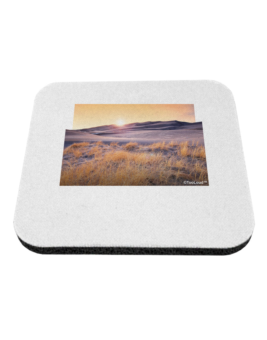 Colorado Sand Dunes Cutout Coaster-Coasters-TooLoud-1-Davson Sales
