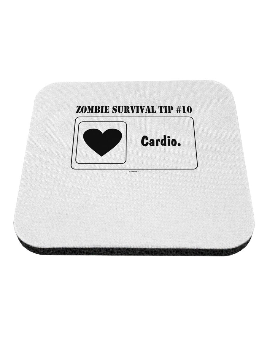 Zombie Survival Tip # 17 - Cardio Coaster-Coasters-TooLoud-White-Davson Sales