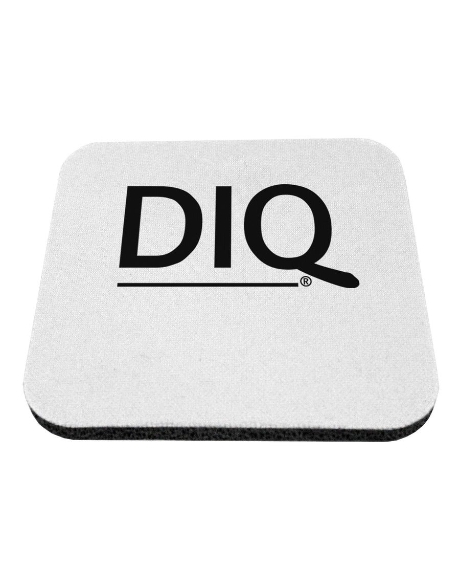 DIQ Wear Logo Coaster-Coasters-DIQ Wear-White-Davson Sales