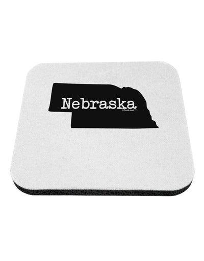 Nebraska - United States Shape Coaster by TooLoud-Coasters-TooLoud-White-Davson Sales