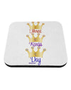 Three Kings Day - C M B Crowns Coaster by TooLoud-Coasters-TooLoud-White-Davson Sales