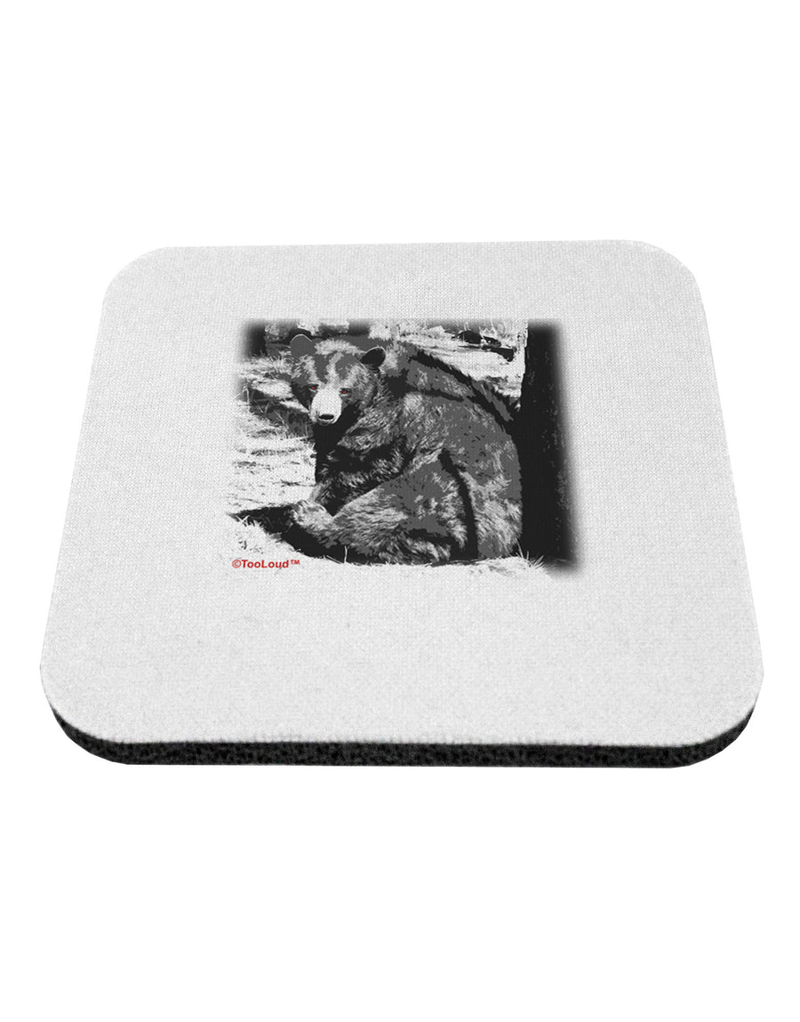 Creepy Black Bear Coaster-Coasters-TooLoud-1-Davson Sales