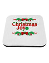 Christmas Joy Color Coaster-Coasters-TooLoud-1-Davson Sales