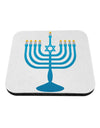 Hanukkah Menorah Coaster-Coasters-TooLoud-White-Davson Sales