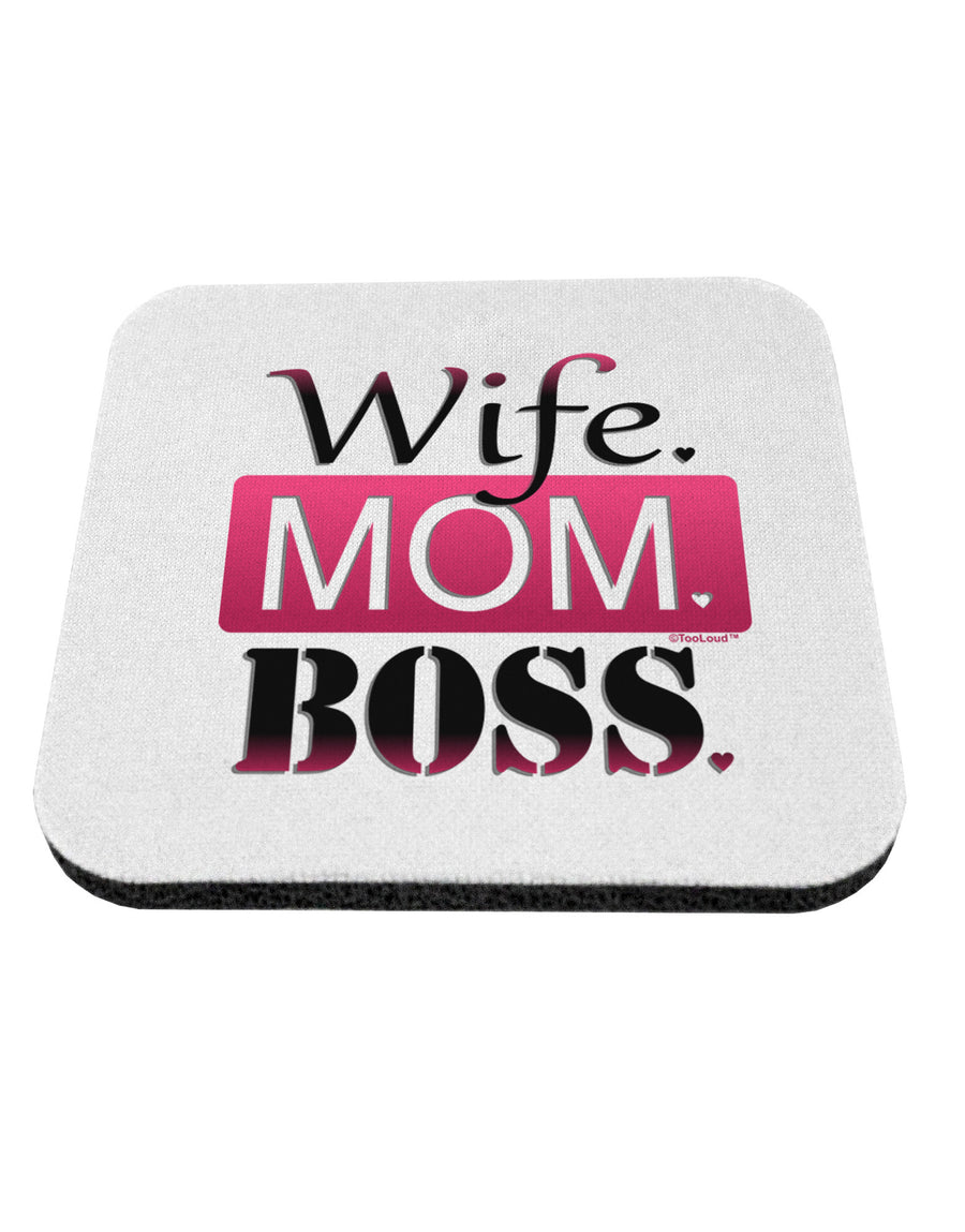 Wife Mom Boss Coaster-Coasters-TooLoud-1-Davson Sales