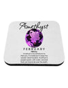 Birthstone Amethyst Coaster by TooLoud-Coasters-TooLoud-1-Davson Sales