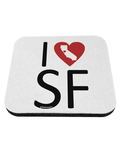 I Heart San Francisco Coaster-Coasters-TooLoud-1-Davson Sales