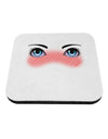 Blushing Anime Eyes Coaster by TooLoud-Coasters-TooLoud-1-Davson Sales