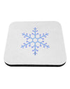 Snowflake Christmas Coaster-Coasters-TooLoud-White-Davson Sales