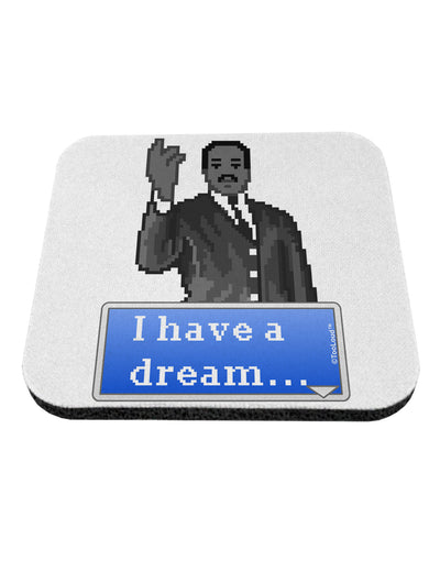 I have a Dream Pixel Art Coaster by TooLoud-Coasters-TooLoud-White-Davson Sales