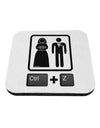 Ctrl Z - Marriage Coaster-Coasters-TooLoud-1-Davson Sales