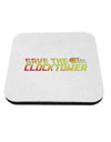 Save The Clock Tower Coaster by TooLoud-Coasters-TooLoud-1-Davson Sales