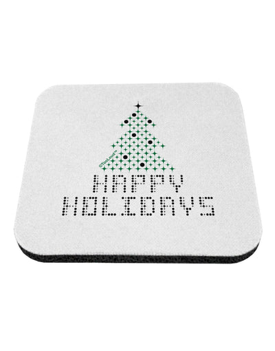 Happy Holidays Sparkles Coaster-Coasters-TooLoud-1-Davson Sales