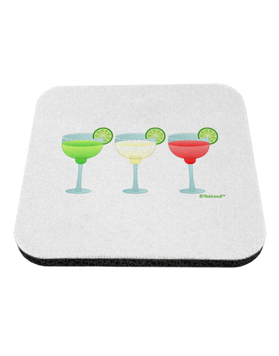 Margaritas - Mexican Flag Colors - Cinco de Mayo Coaster by TooLoud-Coasters-TooLoud-White-Davson Sales