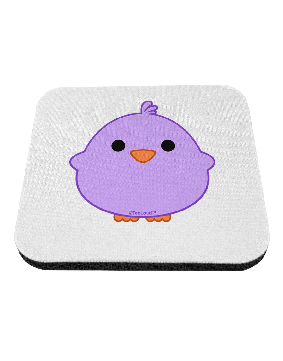 Cute Little Chick - Purple Coaster by TooLoud-Coasters-TooLoud-White-Davson Sales