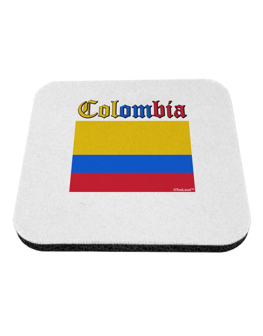 Colombia Flag Coaster-Coasters-TooLoud-1-Davson Sales