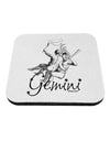 Gemini Illustration Coaster-Coasters-TooLoud-White-Davson Sales